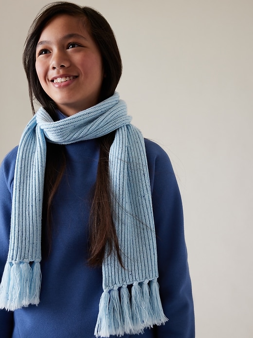 View large product image 1 of 1. Athleta Girl Chill Out Scarf