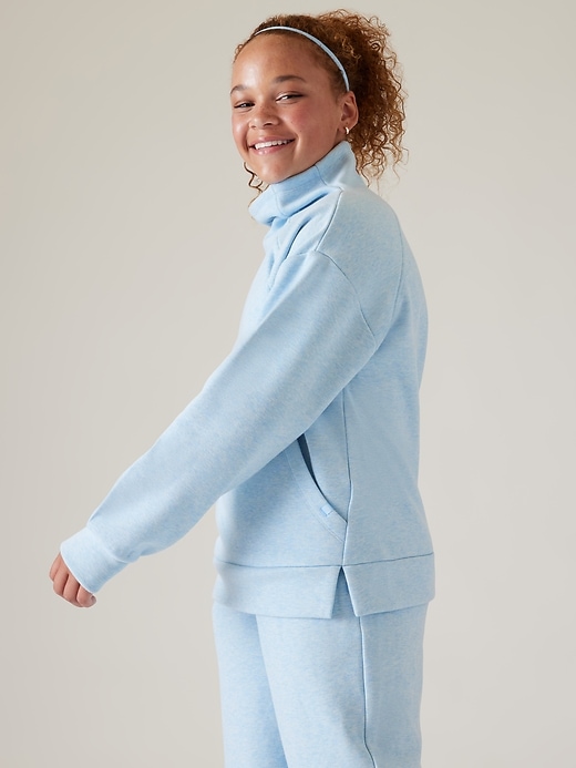 Image number 4 showing, Athleta Girl Cozy Karma Sweatshirt