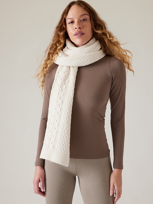 skysea72＊プロフ必読＊　Soft touch Knit Scarf Sunrise Scarf – Hobbii