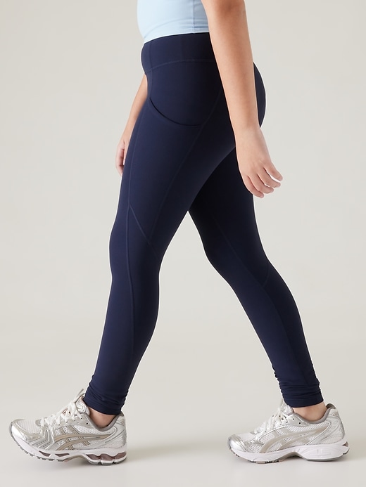 Image number 4 showing, Athleta Girl High Rise Stash Your Treasures Tight
