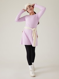 View large product image 6 of 6. Athleta Girl Chit Chat Long Sleeve Dress