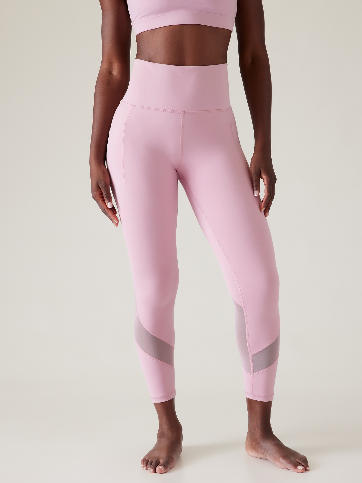 Cathalem Yoga Pants for Women Petite Length Exercise Yoga Waist Bubble  Running Yoga Pants for Women Tall Length Mesh Lift Pants Black Medium 
