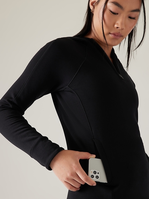 2 of 8 showing, with the color Black of product Altitude Polartec® Hoodie Sweatshirt