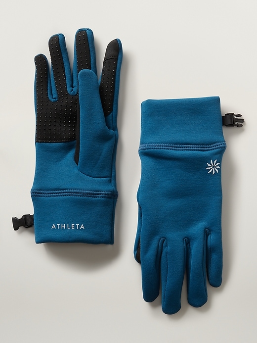 1 of 8 showing, with the color Dark Lapis Blue of product Softshell Glove