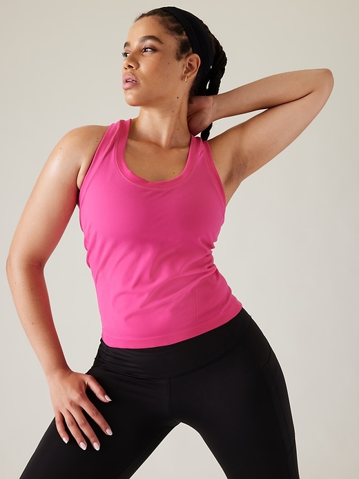 Image number 2 showing, Momentum Seamless Sport Length Tank