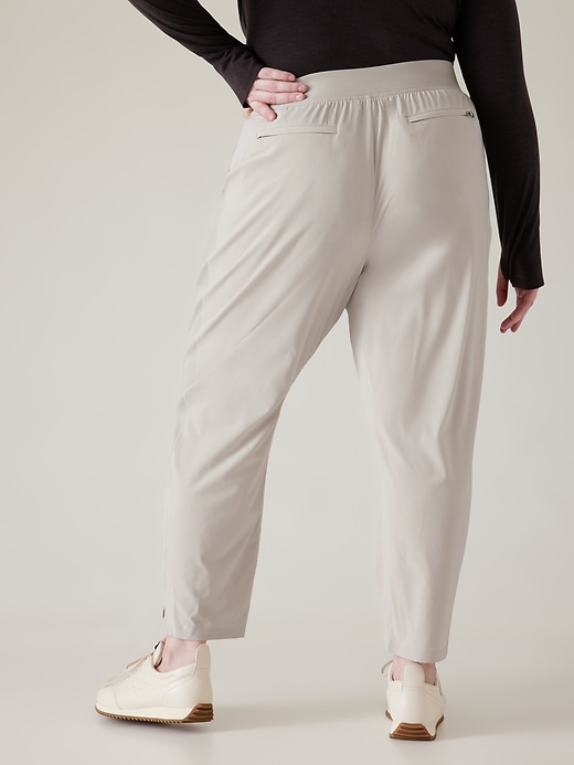 Athleta - Refined and comfort-first with endless ways to wear—meet The  Brooklyn Ankle Pant. Made with Featherweight Stretch fabric, this  bestselling bottom is wrinkle resistant, quick drying, and made with  recycled materials