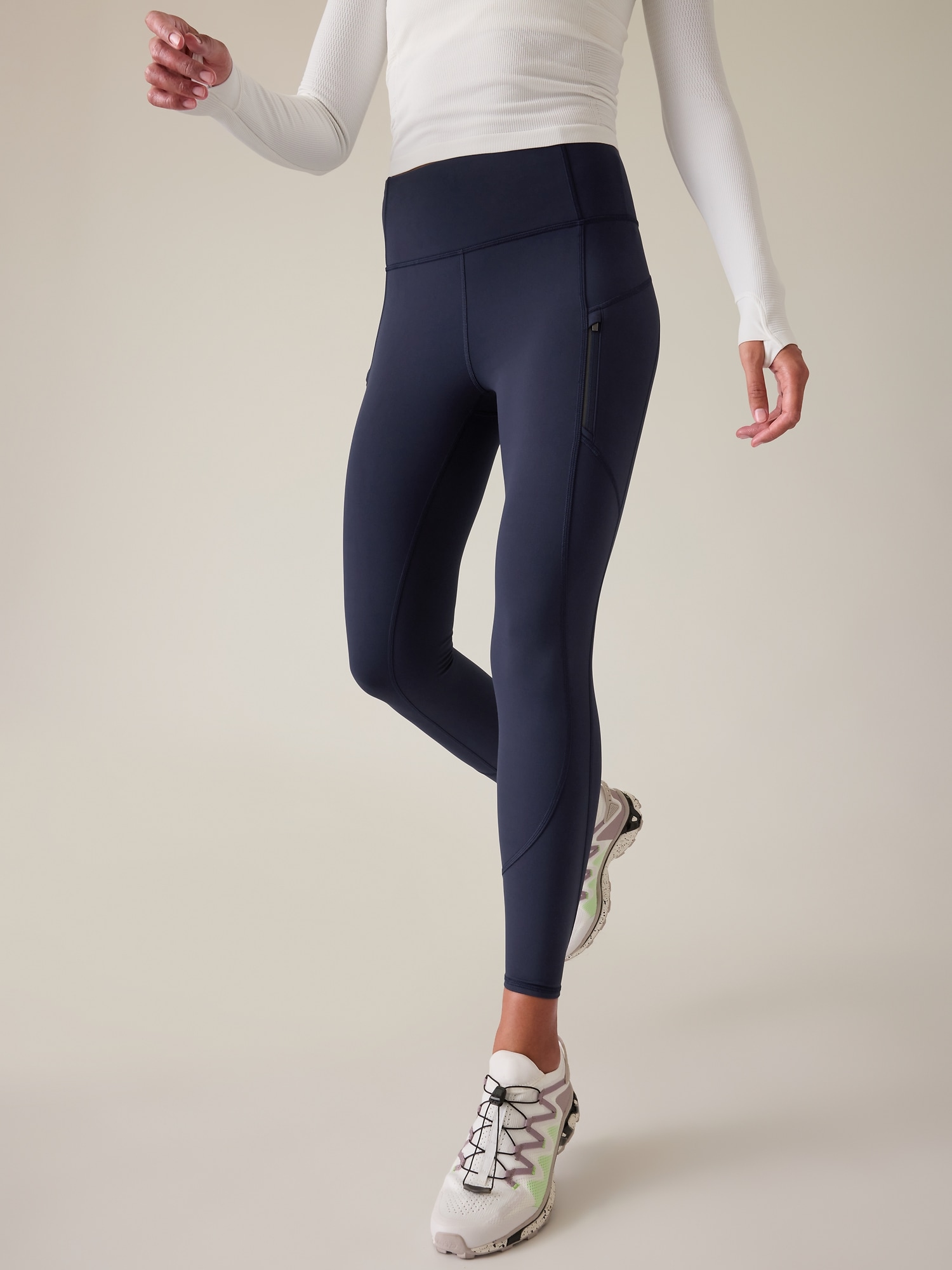 Must-Have Running Leggings: Athleta Rainier Tight​, 43 Fitness Must Haves  Our Editors Can't Get Enough Of