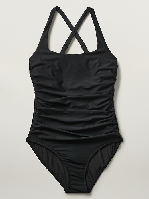 Square Neck One Piece Swimsuit