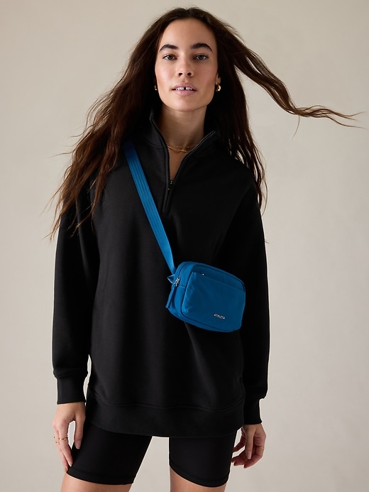 Image number 1 showing, Forever Fleece 1/4 Zip Sweatshirt