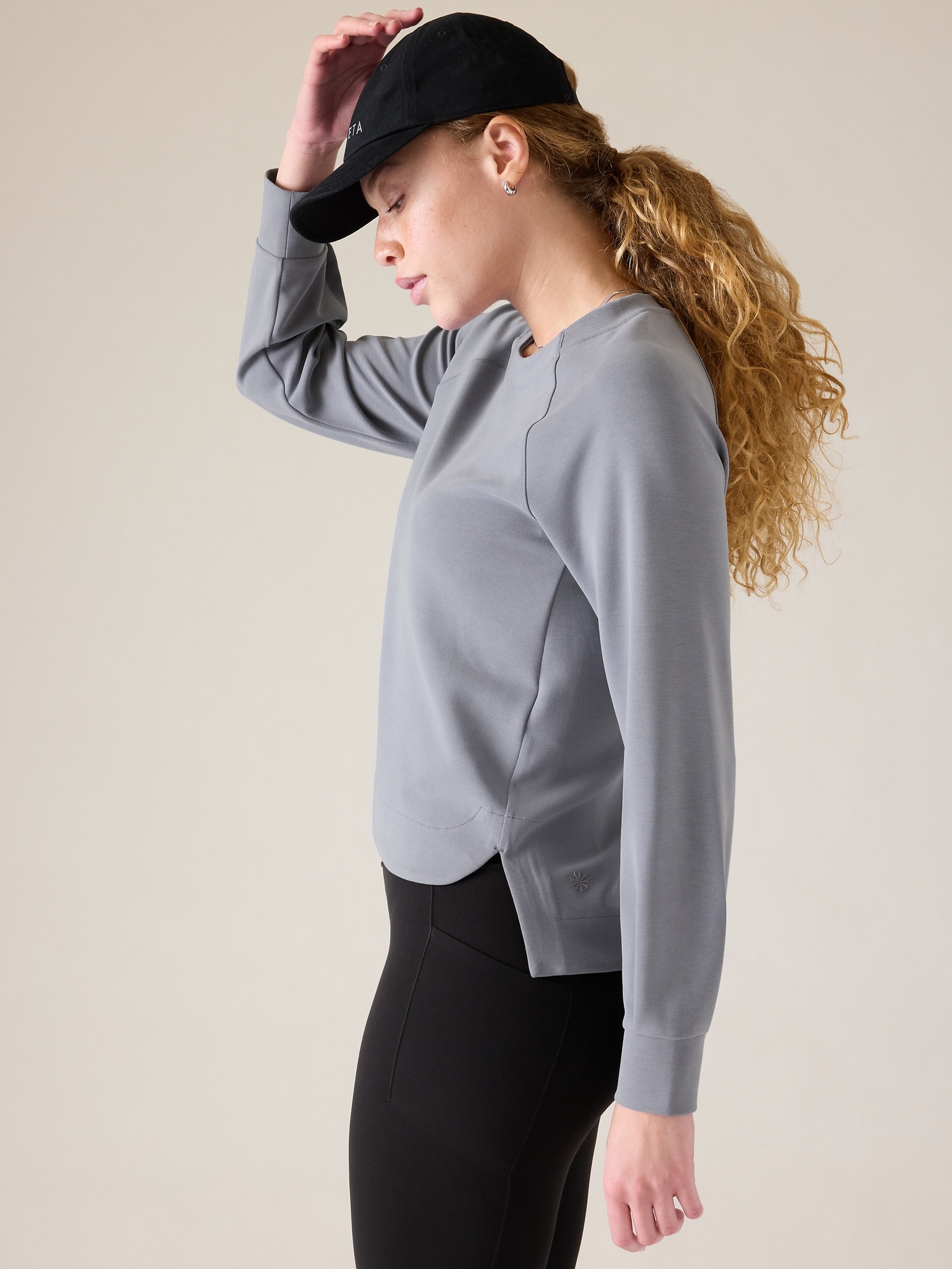 Athleta crew neck discount sweatshirt