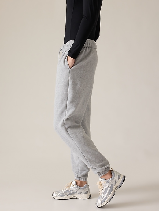 Image number 5 showing, Forever Fleece Mid Rise Jogger