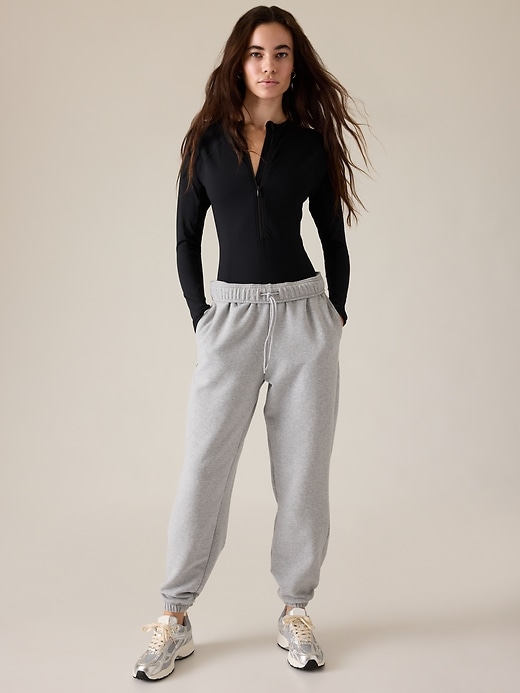 Image number 2 showing, Forever Fleece Mid Rise Jogger