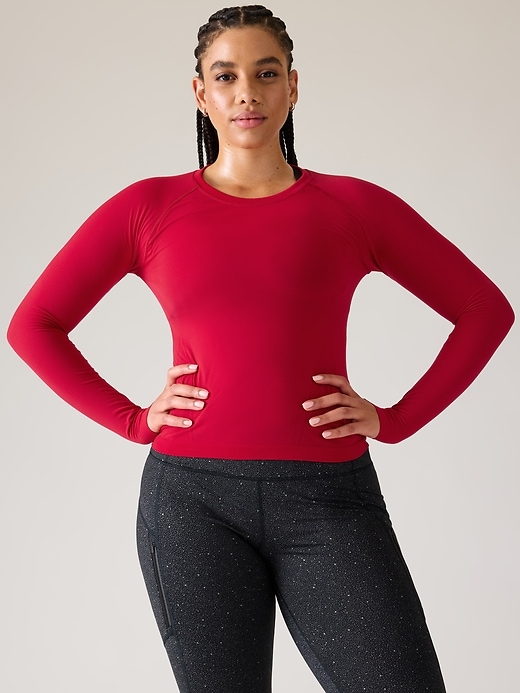 Image number 5 showing, Momentum Seamless Sport Length Top