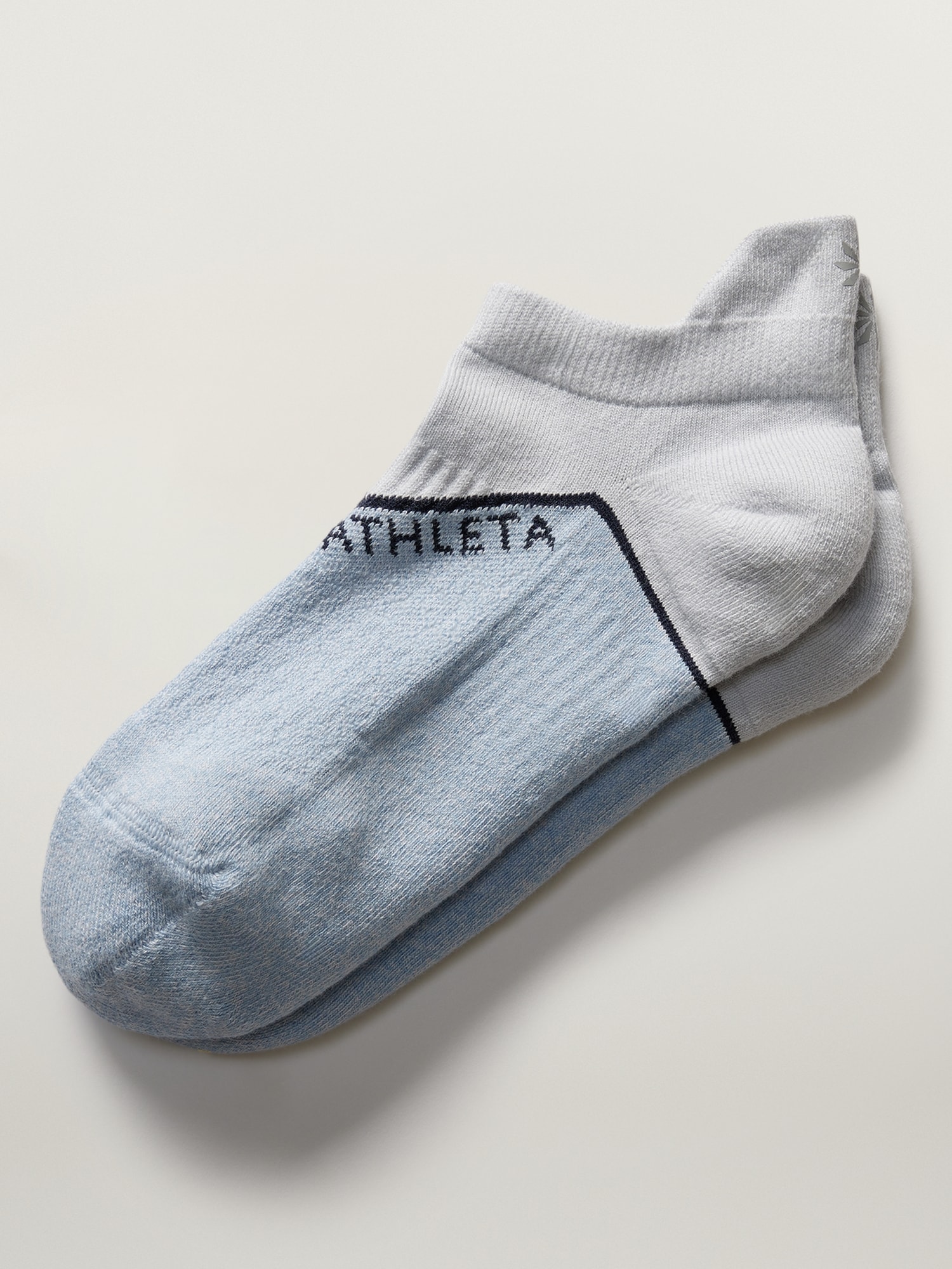 Athleta Everyday Ankle Sock In Snowfall Blue