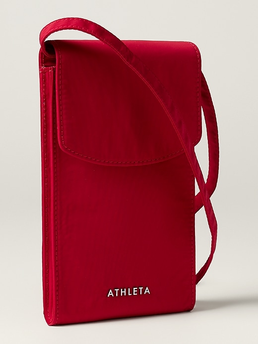 1 of 8 showing, with the color Clover Berry of product All About Phone Crossbody Bag
