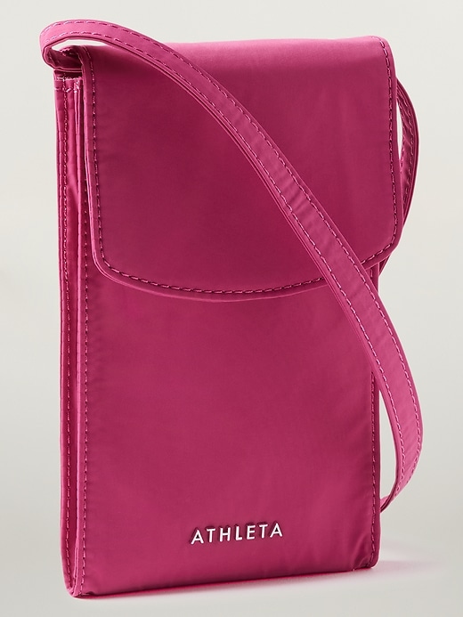 1 of 8 showing, with the color Iceplant Pink of product All About Phone Crossbody Bag