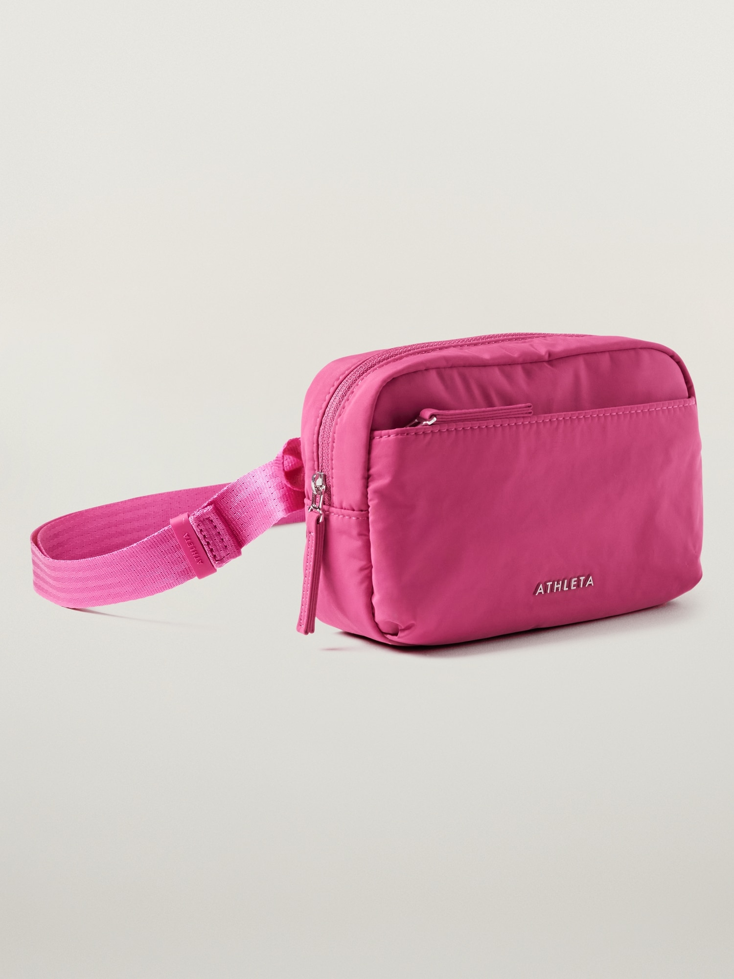 Athleta All About Crossbody Belt Bag In Iceplant Pink