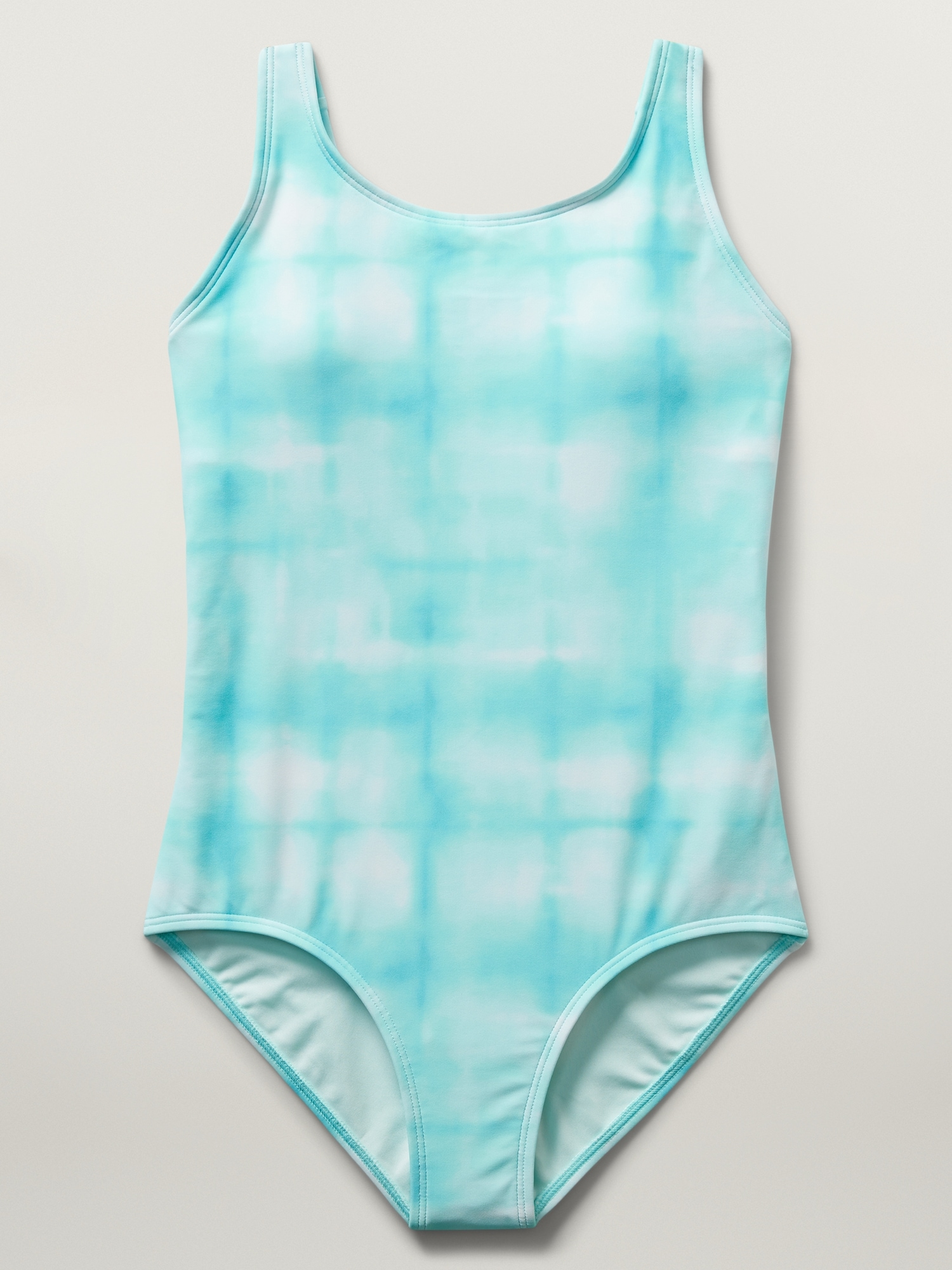 Athleta Scoop Back Ribbed One Piece Swimsuit X-Small Green