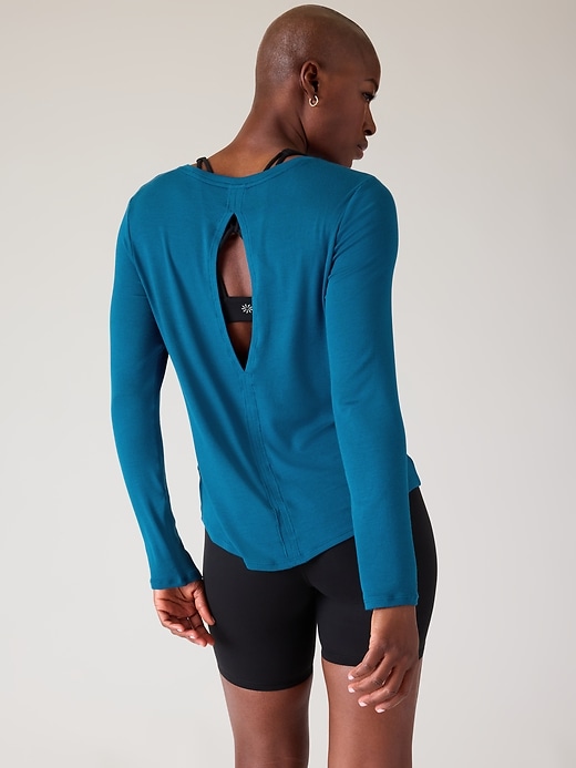 Image number 1 showing, With Ease Open Back Rib Top