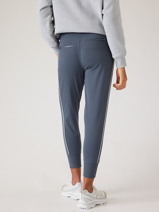 Image number 3 showing, Venice High Rise Track Stripe Jogger