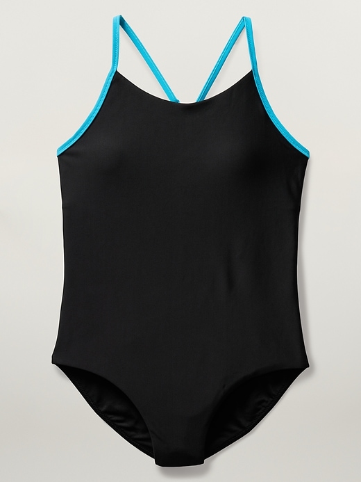Image number 1 showing, Athleta Girl Adjustable One Piece Swimsuit