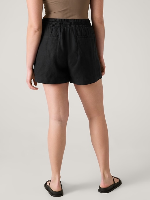 Image number 6 showing, Retreat Linen Mid Rise Short