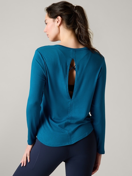 Image number 6 showing, With Ease Open Back Rib Top