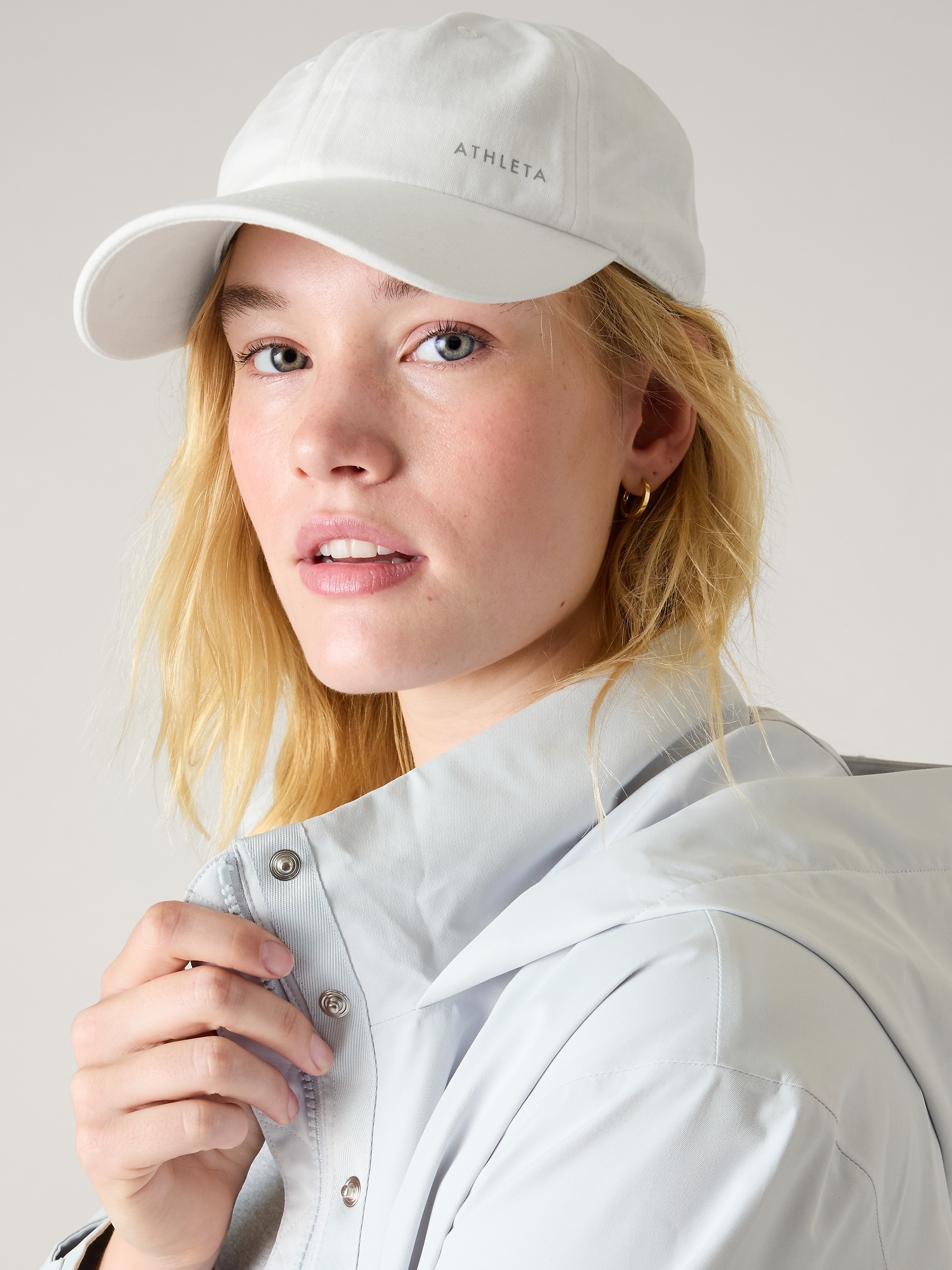Athleta Relaxed Cap In Bright White