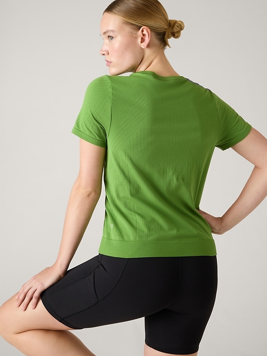 Image number 8 showing, In Motion Seamless Tee