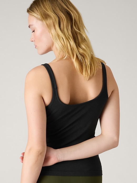 Women's Seamless Back-smoothing, Side-supporting, Wide-strap Tank