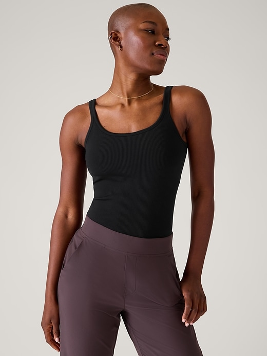 Image number 1 showing, Renew Seamless Thin Strap Built-In Bra Tank