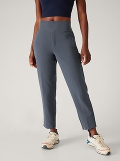Athleta, Pants & Jumpsuits, Athleta Linen Cuffed Ankle Pants Womens Size  Drawstring Pull On Crop White