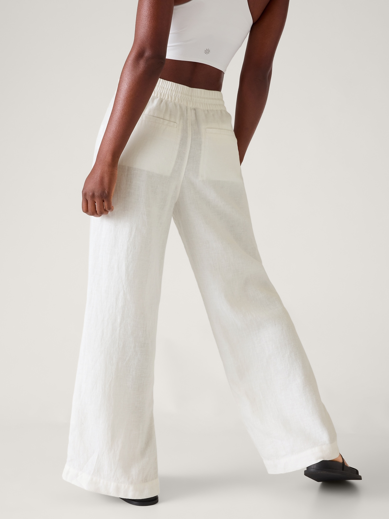 Buy Flared Boho Pants, Wide-leg Linen Trousers, High Waisted Pants, Maxi Linen  Trousers for Women, Heavy Linen Pants WANTED Online in India - Etsy