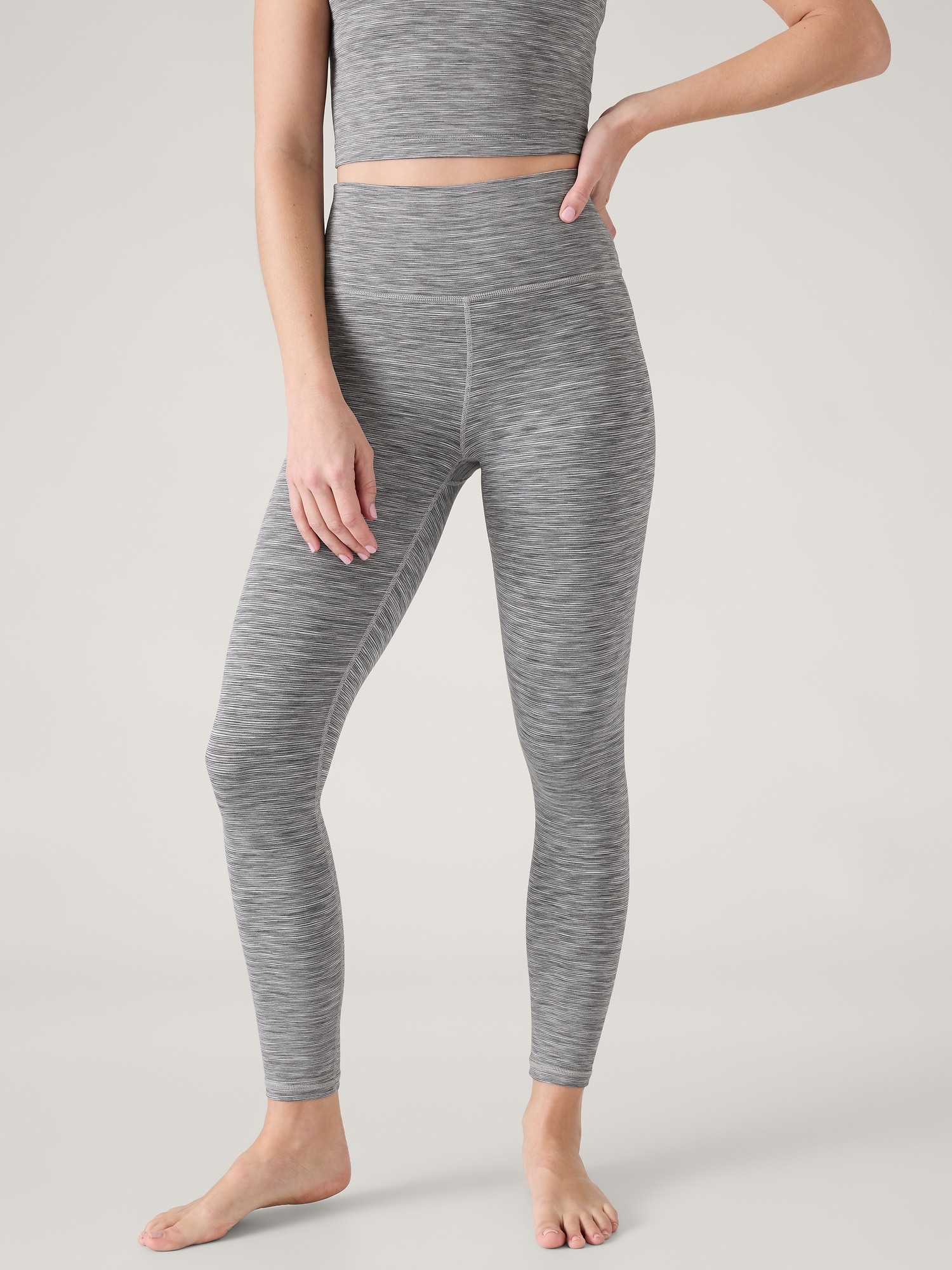 Transcend High Rise Textured 7/8 Tight