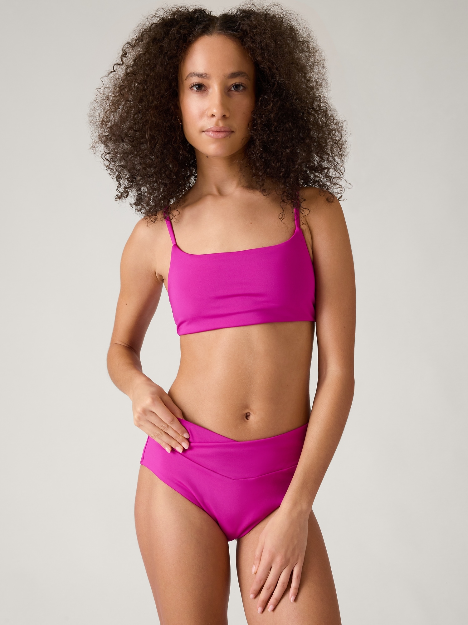 Athleta Longline Plunge Bikini Top A-C - ShopStyle Two Piece Swimsuits