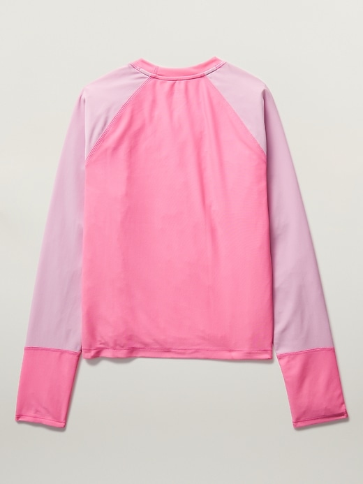 View large product image 2 of 3. Athleta Girl Long Sleeve Rashguard