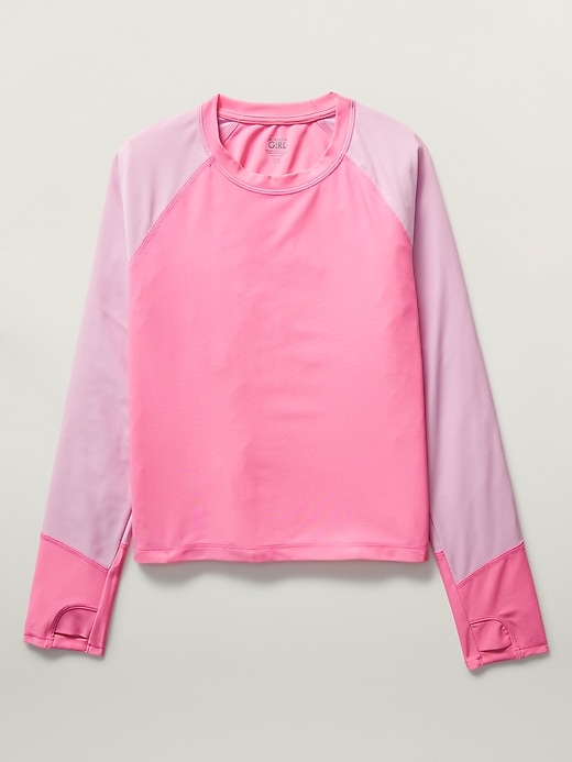 View large product image 1 of 3. Athleta Girl Long Sleeve Rashguard