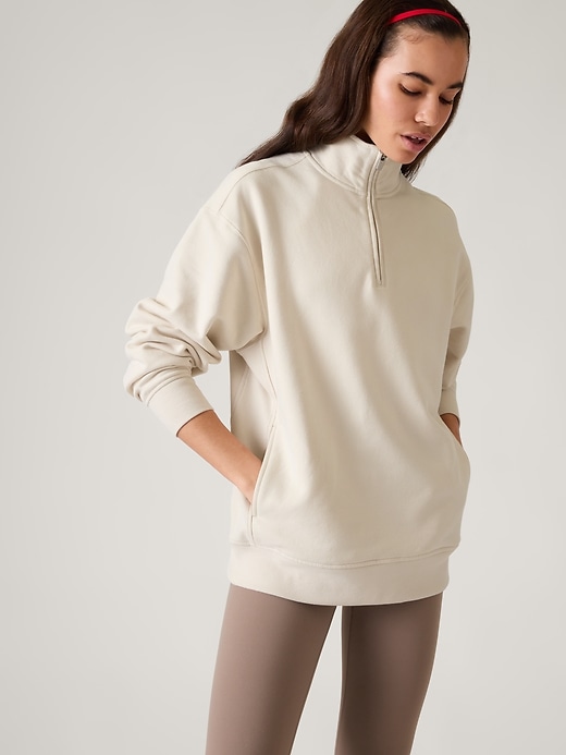 Image number 2 showing, Forever Fleece 1/4 Zip Sweatshirt