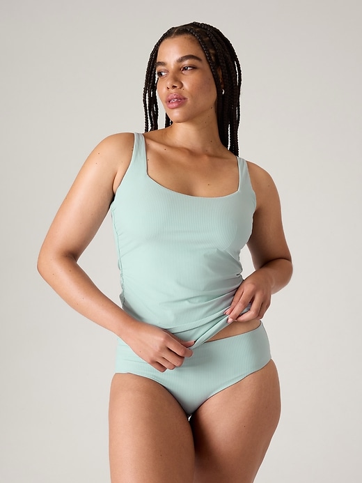 Image number 5 showing, Square Neck Bra Cup Tankini