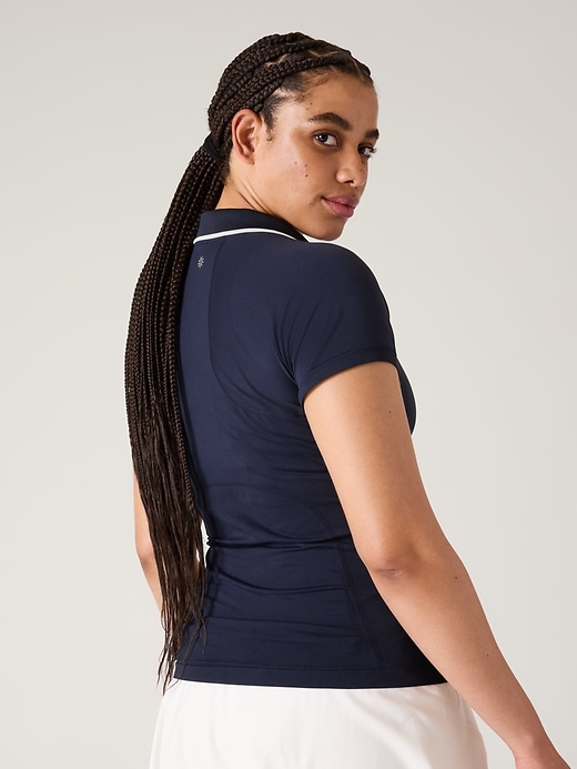 Image number 8 showing, Momentum Seamless Polo Tee