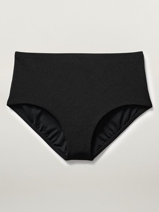 Image number 4 showing, High Waist Pique Swim Bottom