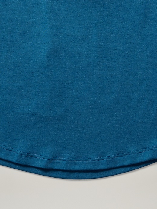 2 of 8 showing, with the color Dark Lapis Blue of product Athleta Girl With Ease Tee