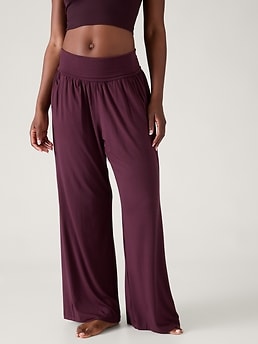 Athleta studio wide leg pant sale