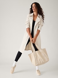 View large product image 2 of 3. Athleta Logo Tote Bag