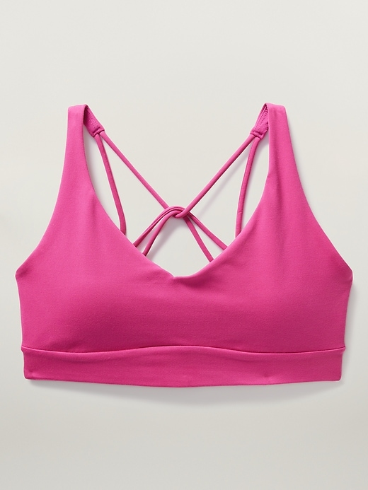 ✨VICTORIA SECRET PINK✨ size small sports bra hot pink strappy