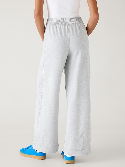 Image number 3 showing, Retroterry High Rise Wide Leg Cargo Pant