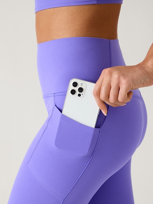 Buy Athleta Purple Salutation High Rise Capri Leggings from Next Luxembourg