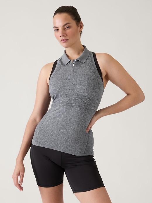 Image number 7 showing, Momentum Seamless Polo Tank