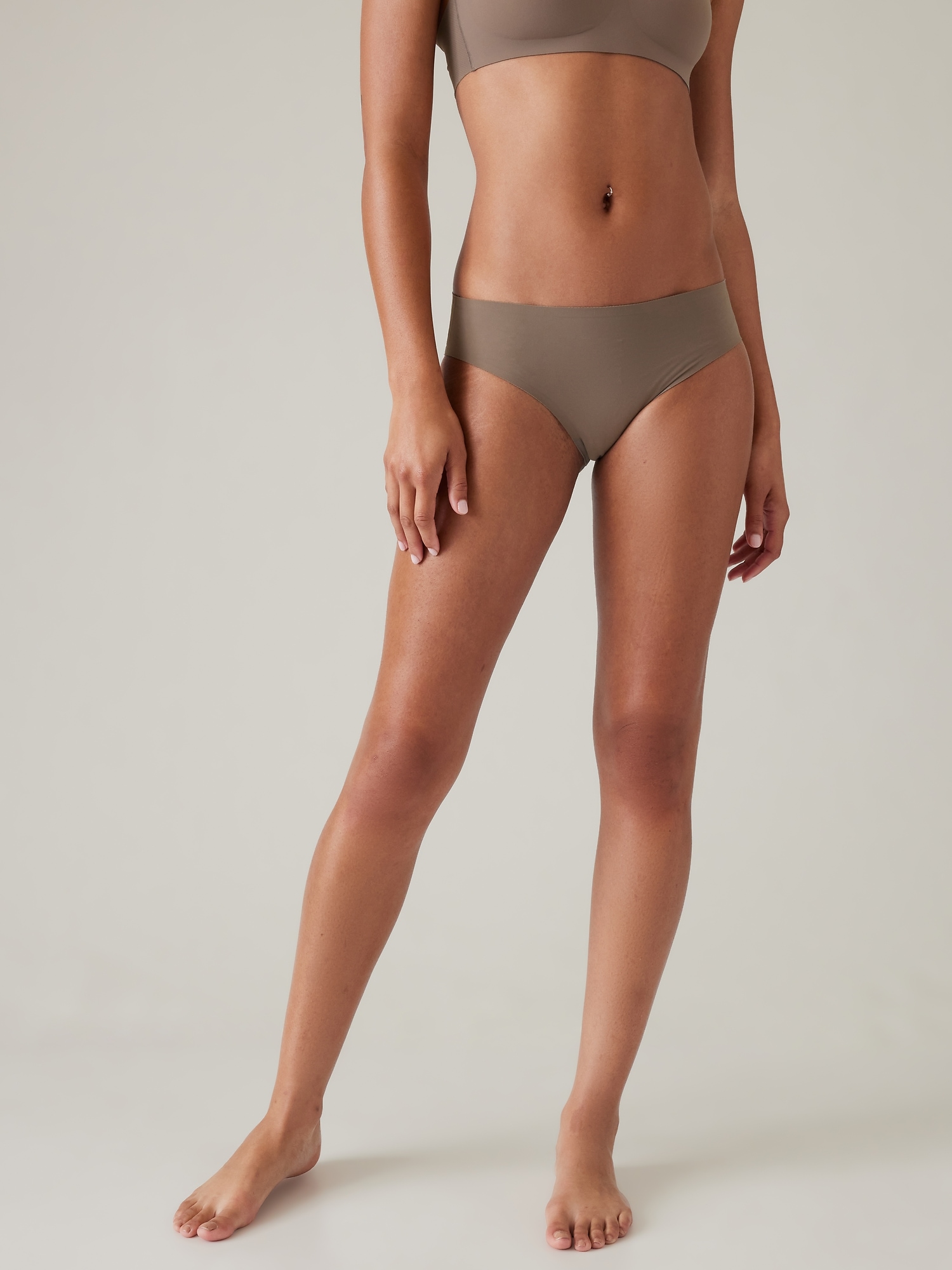 ATHLETA Incognita Cheeky Bikini Underwear Size Small Silver Gray for sale  online