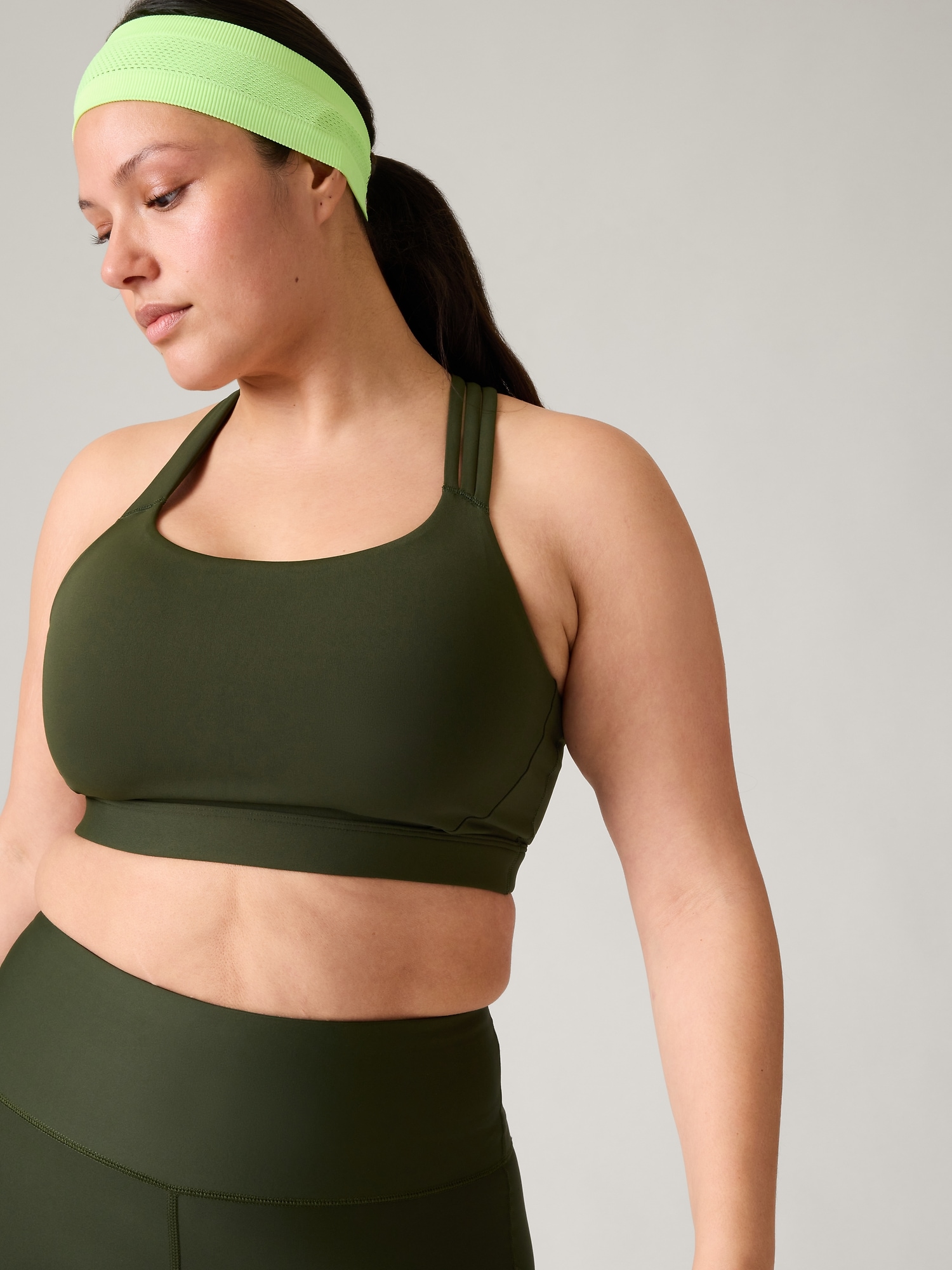 Buy Athleta D-DD+ Cup Strappy Back Low Impact Sports Bra from the Gap  online shop